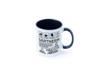 Achtung Probleme Gärtnerin | Gartenbau Tasse - Geschenk