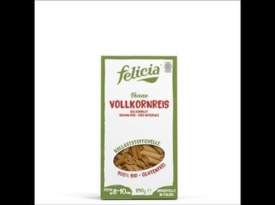 Felicia Felicia Bio Vollkornreis Penne glutenfrei 250g