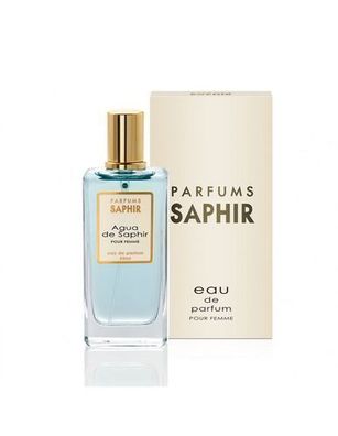 Saphir Agua de Parfum - Eau de Parfum fuer Damen, 50ml