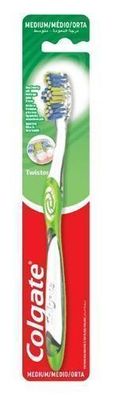 Colgate Zahnbuerste Twister Medium, 1 Stueck