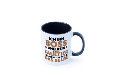 Ich bin kein Faultier: Boss | Führungskraft | Vorgesetzter Tasse - Geschenk