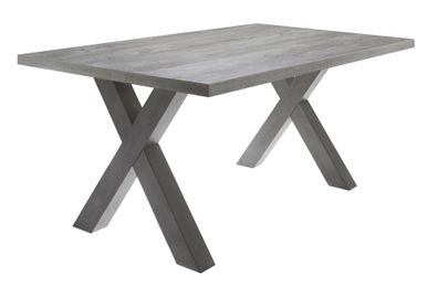 Esszimmertisch Eike 4 140 x 90 x 75 Esstisch Graphit/Beton 1341