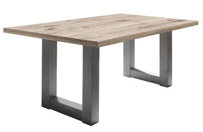 Esszimmertisch Eila 4 140 x 90 x 75 Esstisch Graphit/Sandeiche 1335