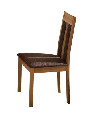 Polsterstuhl (2er-Set) Dehlia aus Massivholz 45 x 43 x 95 Küchenstuhl