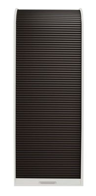 Jalousieschrank Eadith 69 x 44 x 192 Rollladenschrank Weiß Matt