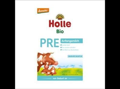 Holle 6x Bio-Anfangsmilch PRE 400g