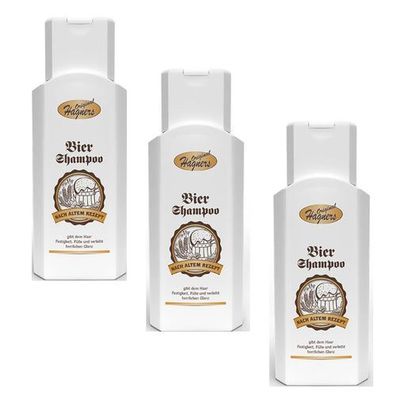3x 400 ml Original Hagners Bier Shampoo