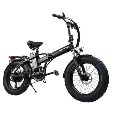 Falt-E-Bike 750W Klapprad Elektrofahrräder mit 20 Zoll Fetter Reifen 48V 13Ah Akku