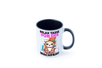 Relax Tasse: Wachfrau | Wachpersonal | Nachtwächter Tasse - Geschenk