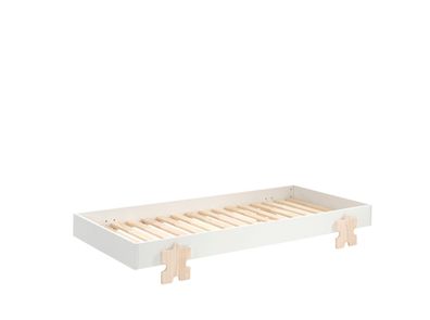 Stapelbett Karlene 204x94x28 Kinderbett MDF Weiß