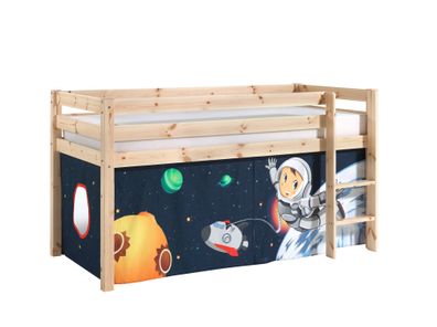 Spielbett Karolina 210x106x114 Kinderbett Massivholz natur