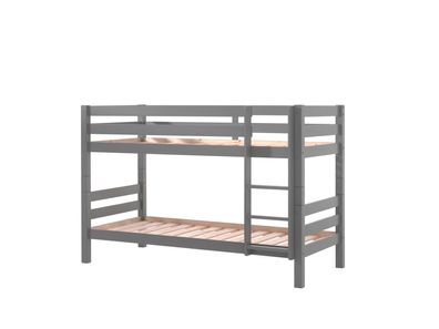 Etagenbett Karolina 210x105x140 Hochbett Massivholz grau