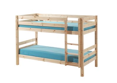Etagenbett Karolina 210x105x140 Hochbett Massivholz natur