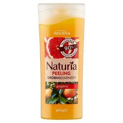 Joanna Naturia Grapefruit Gesichtspeeling, 100g - Feinkoernige Exfoliation fuer St