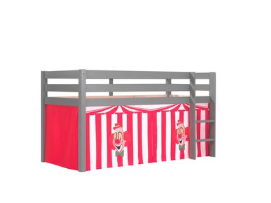 Spielbett Karolina 210x106x114 Kinderbett Massivholz grau