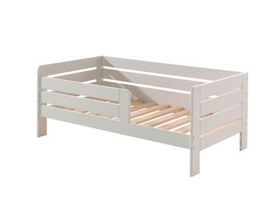 Juniorbett Karie 144x70x56 Kinderbett MDF Weiß