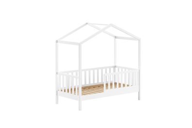 Juniorbett Karie 148x76x151 Kinderbett Massivholz Weiß