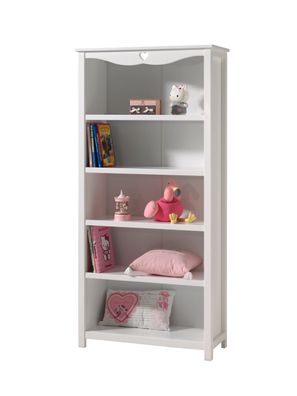 Regal Kamila 90x40x190 Standregal MDF Weiß
