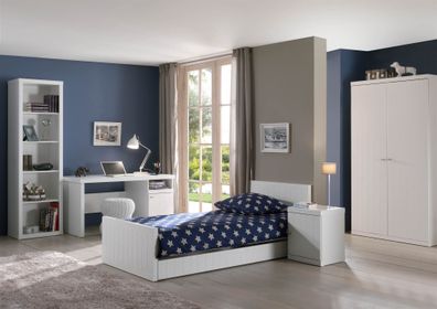 Kinderzimmer Set Kamaria Kinderzimmer komplett MDF Weiß