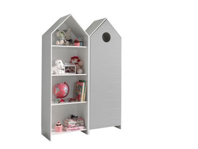 Regalschrank Set Kania Standregal MDF+Holzwerkstoff Weiß / / /au