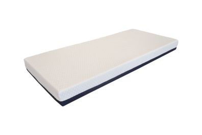 Taschenfederkern Matratze Karee 200x120x19 Graphitschaum Beige