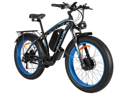 E-Mountainbike Offroad E-Bike mit 20 Zoll Fetter Reifen 48V 20Ah Doppelmotor E-MTB