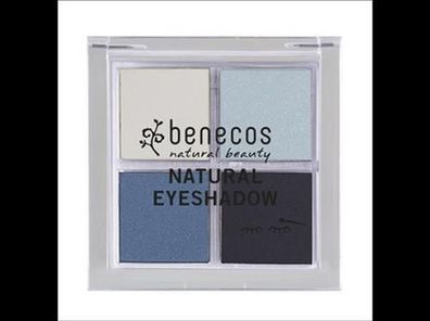 benecos 6x benecos Natural Quattro Eyeshadow true blue 4,8g