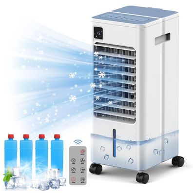 Mobiler Klimaanlage Cooler Klimagerät Luftkühler Ventilator 8L Luftbefeuchter