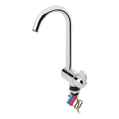 Kalt-Warm Wasserhahn Mischbatterie Style 3000 Metallauslauf Ø27 mm chrom Campingwa