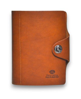 Succes Mini Organizer Old Classic A8 Agenda Cognac Braun Leder 15 mm Ringe FM220FN01