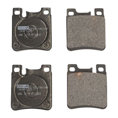 Bremsklötze hinten exkl. Verschleißkontak K05143633AA
