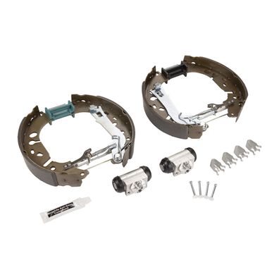 Bremsbacken hinten (Kit) vormontiert 228Ø