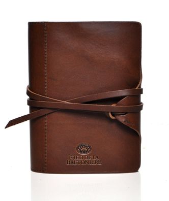 Succes Mini Organizer Vintage A8 Agenda Braun Leder Zeitplaner 15mm Ringung FM220VF05