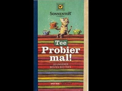 Sonnentor 6x Tee Probier mal!, Doppelkammerbeutel 34,4g