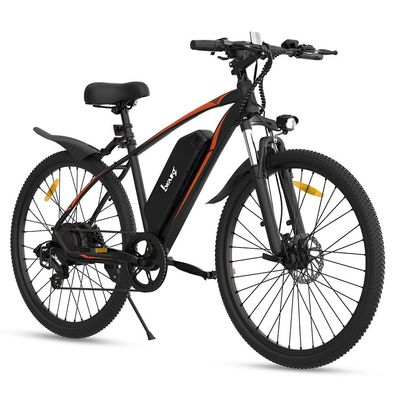 E-MTB E-Mountainbike abnehmbarer 36V 13 Ah Akku Shimano 7-Gang 27 Zoll Elektrofahrrad