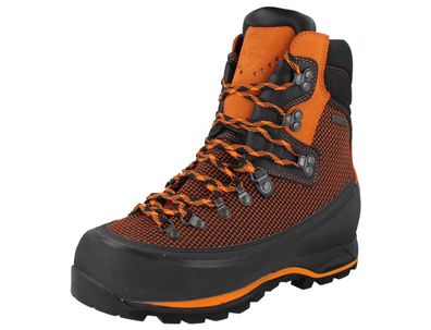Ejendals JALAS Chainsaw GTX Schnittschutzstiefel orange Leder Funktionsgewebe