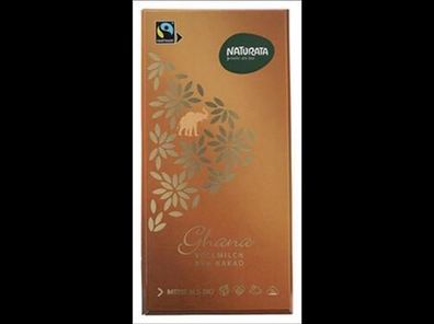 Naturata 6x Ghana Vollmilch 35% 100g
