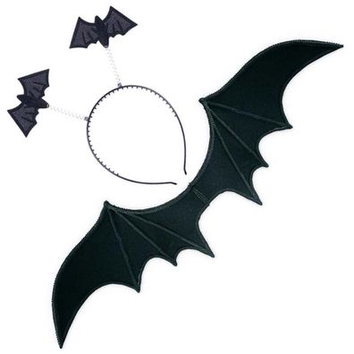Fledermaus Flügel und Haarreif Goldschmidt Kostüme