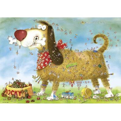 Puzzle da 1000 Pezzi Triangolare - Dog's Life, Degano
