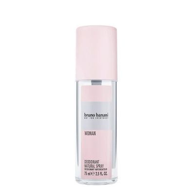 Bruno Banani Damen Deodorant Spray, 75ml - Frischer Duft fuer den ganzen Tag