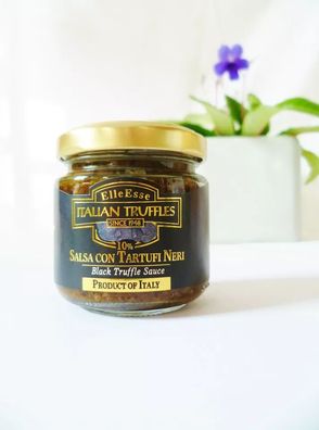 Schwarze Trüffel Sauce Trüffel Pesto 90g Salsa Tartufi Neri original aus Italien