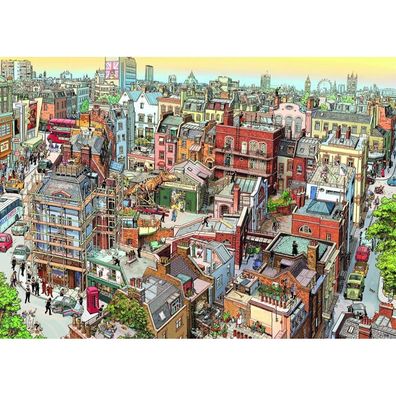 Puzzle 2000 pz Triangolare - Sherlock & Co., Göbel/Knorr
