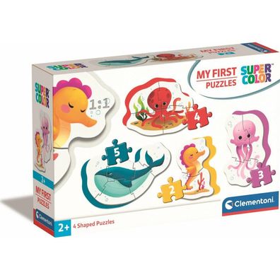 4 Puzzle in 1 - My First Puzzle: Sea Life
