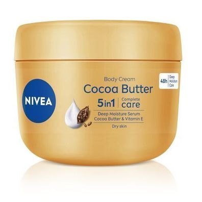 Nivea Reichhaltige Koerperbutter mit Kakaobutter, 250ml