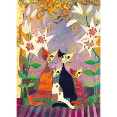 Puzzle 1000 pz - Lilies, Rosina Wachtmeister