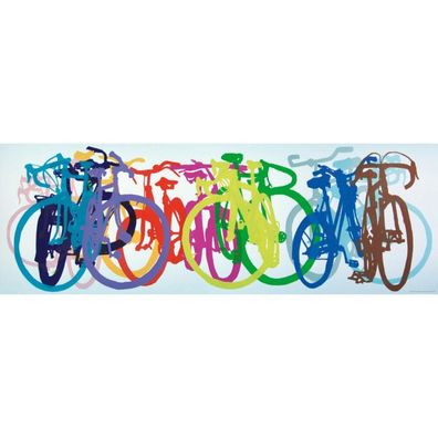 Puzzle 1000 pz Panorama - Colourful Row, AvH