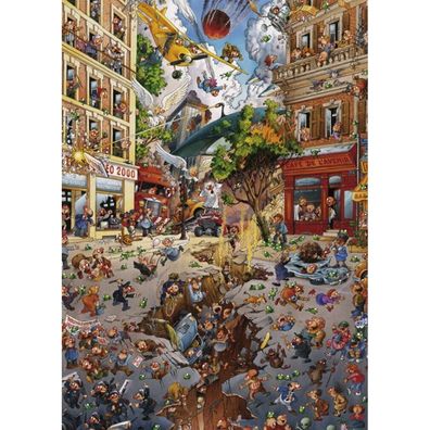 Puzzle 2000 pz Triangolare - Apocalypse, Loup