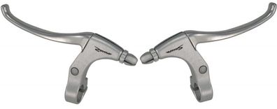 Bremshebel-Set V-Brake/Cantilever 4-Finger Silber
