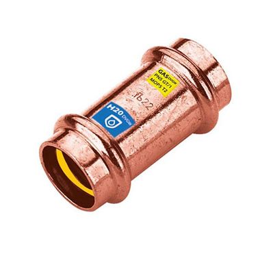 10 Stück Frabo Gas - Wasser Kombifitting Pressfitting V Kontur Muffe 22mm
