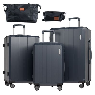 Trolleyset Koffer-Set?M, , L) + Schulranzen, Kosmetiktaschenset Hartschalen-Koffer